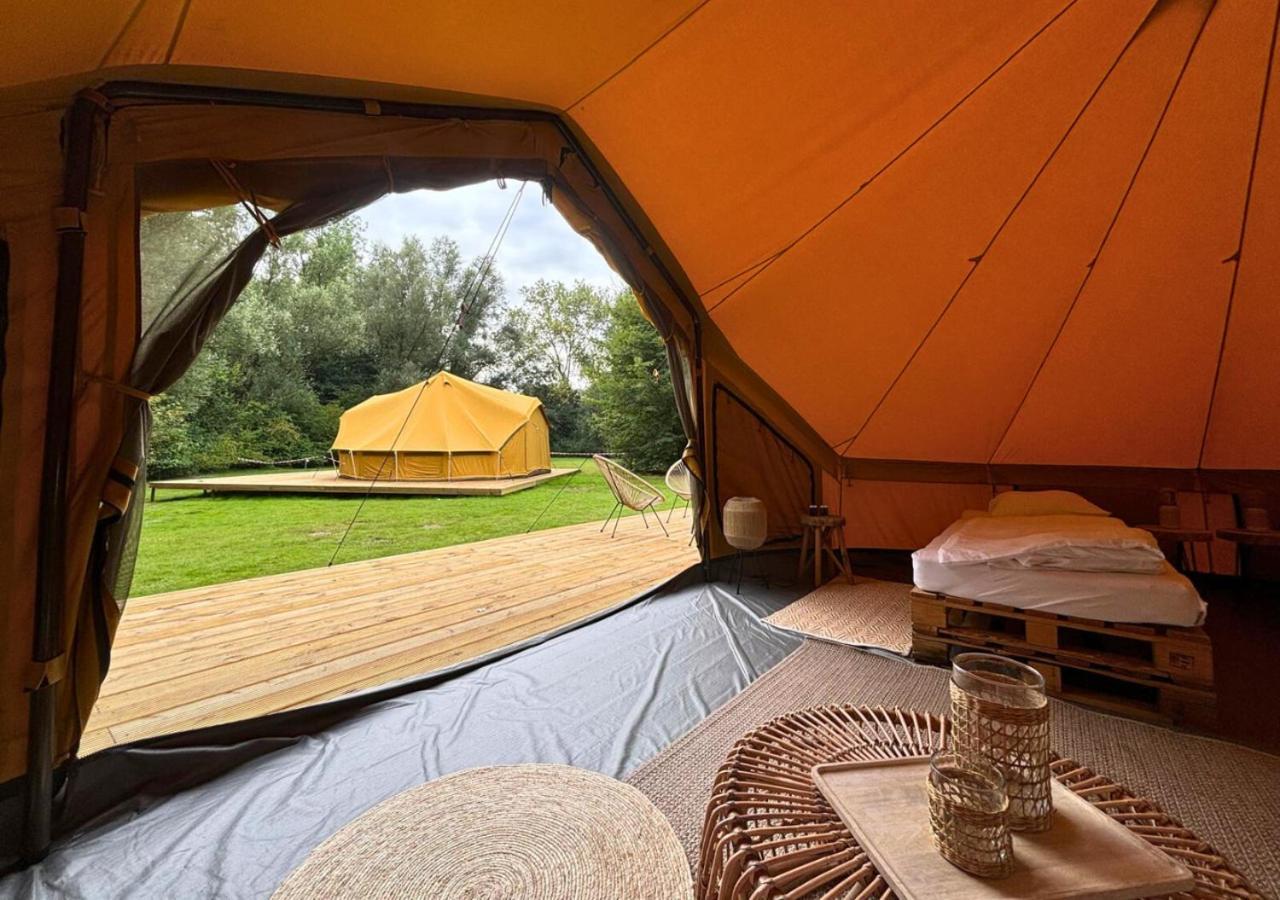 Hotel Glamping Bivak - Urban Gardens Gent Esterno foto